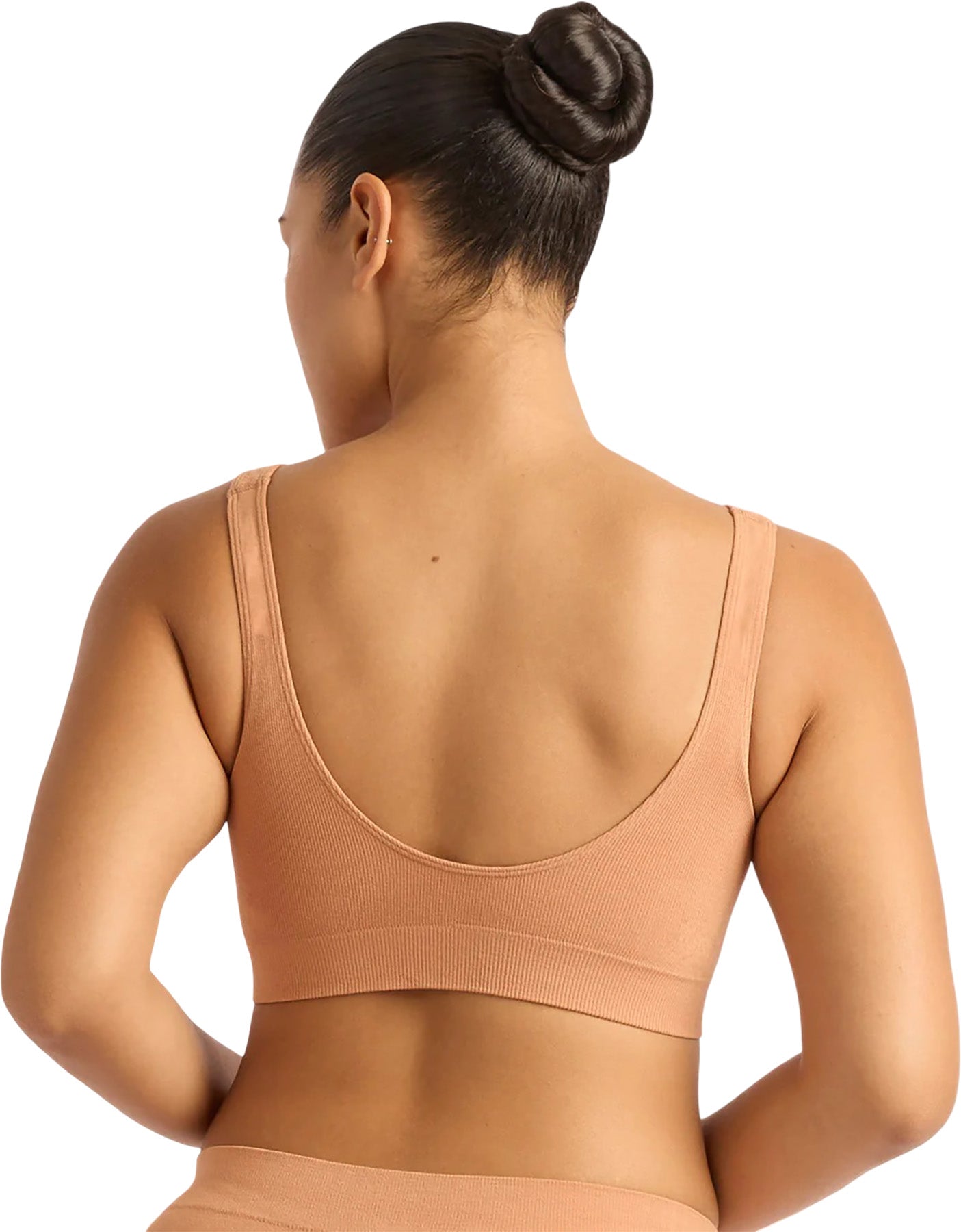 Seamfree Padded Crop Bra - Women's