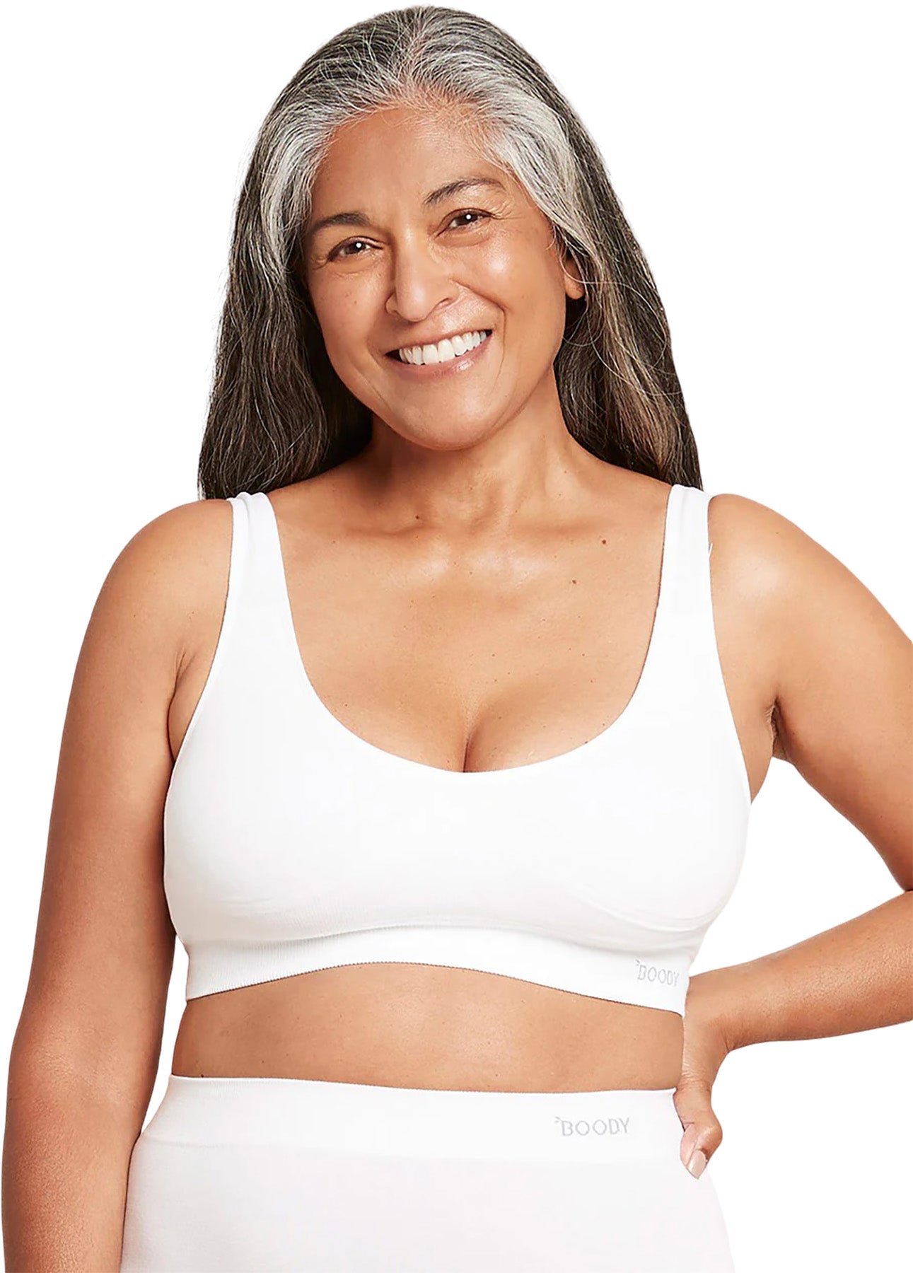 Seamfree Padded Crop Bra - Women's