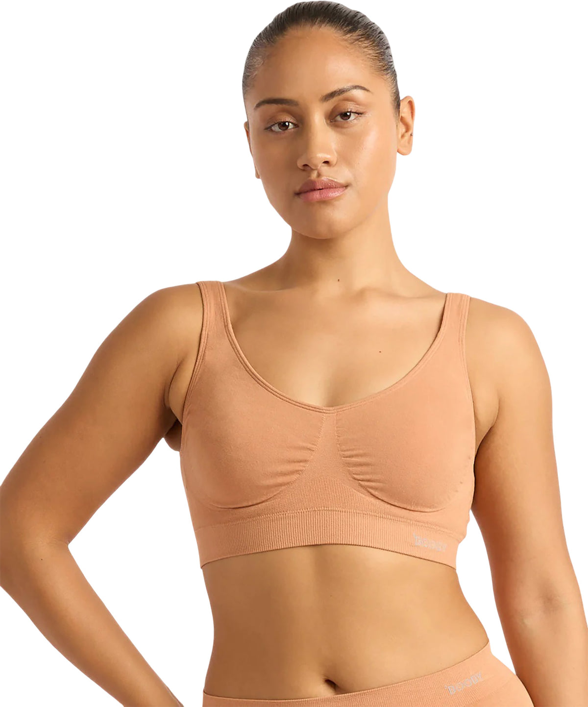 Seamfree Padded Crop Bra - Women's