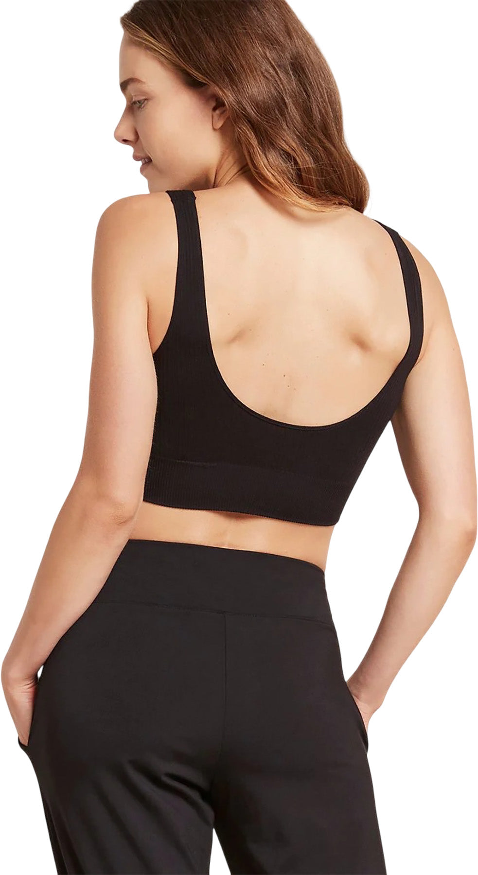 Ribbed Seamfree Crop Bra - Women's