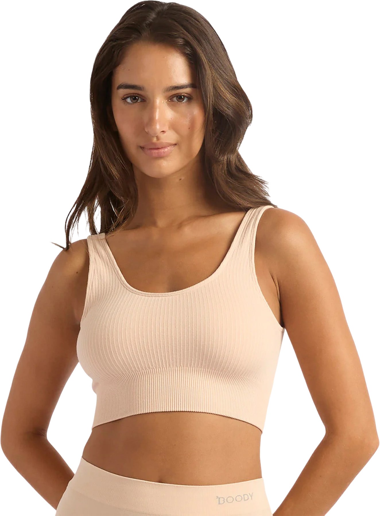 Ribbed Seamfree Crop Bra - Women's