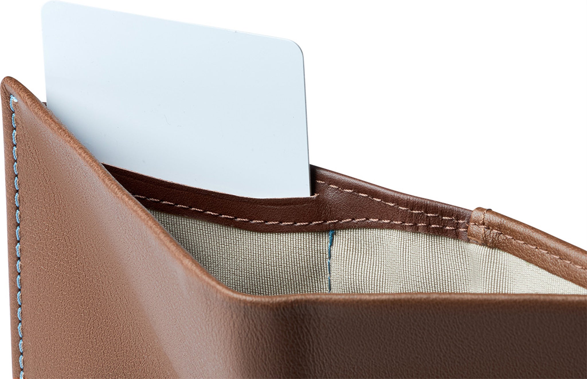 Note Sleeve Leather Wallet - Men's