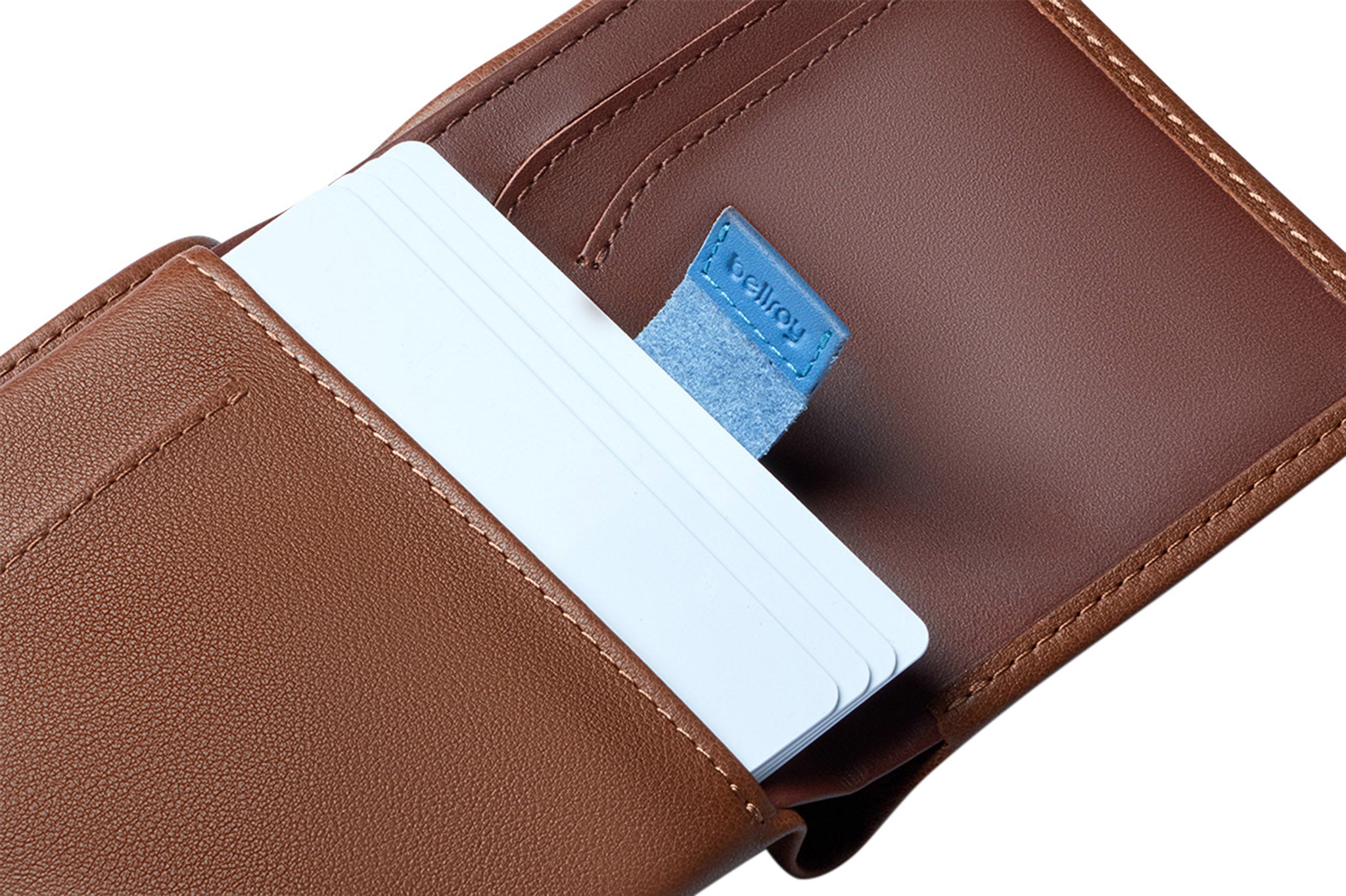 Note Sleeve Leather Wallet - Men's