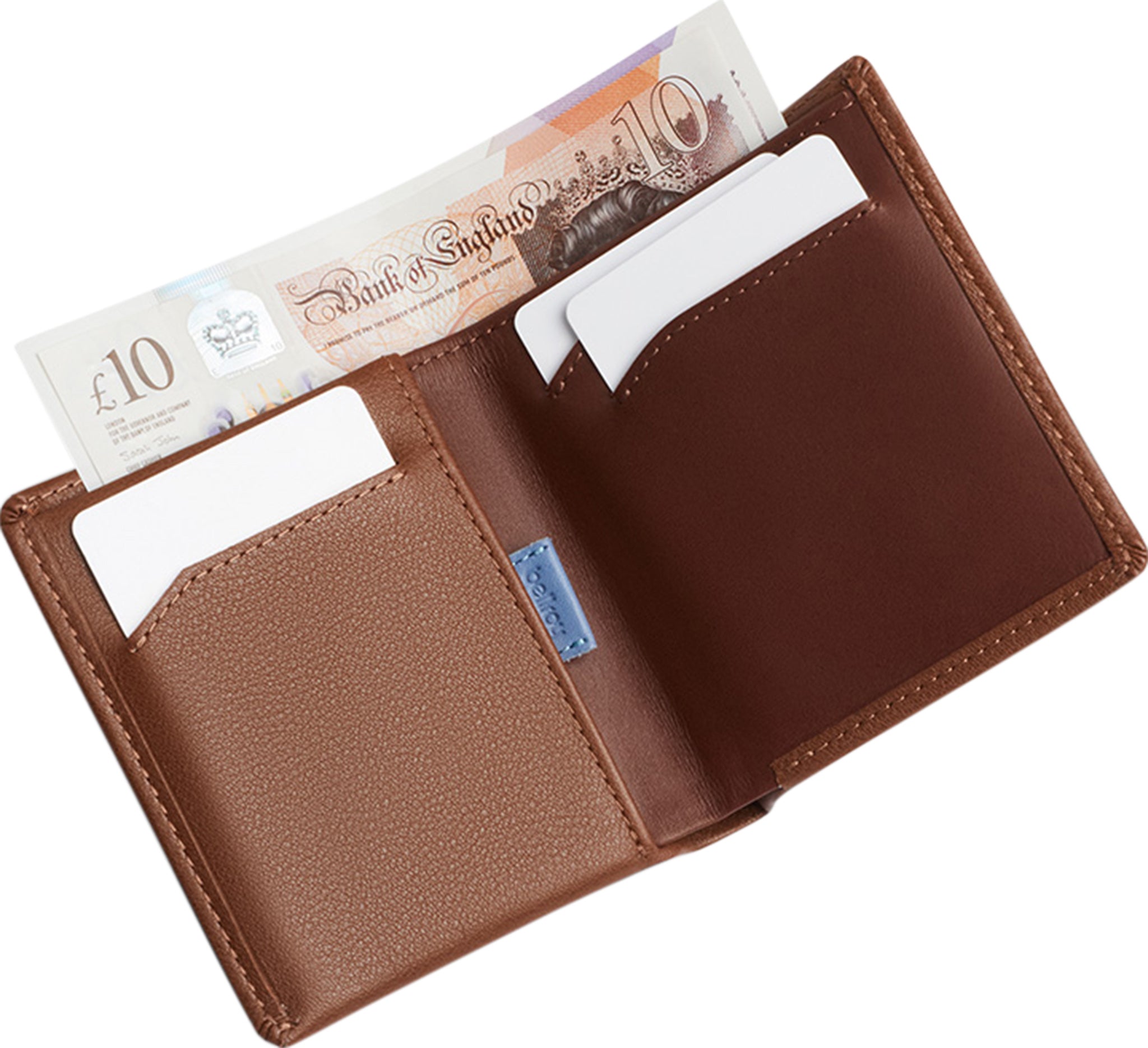 Note Sleeve Leather Wallet - Men's