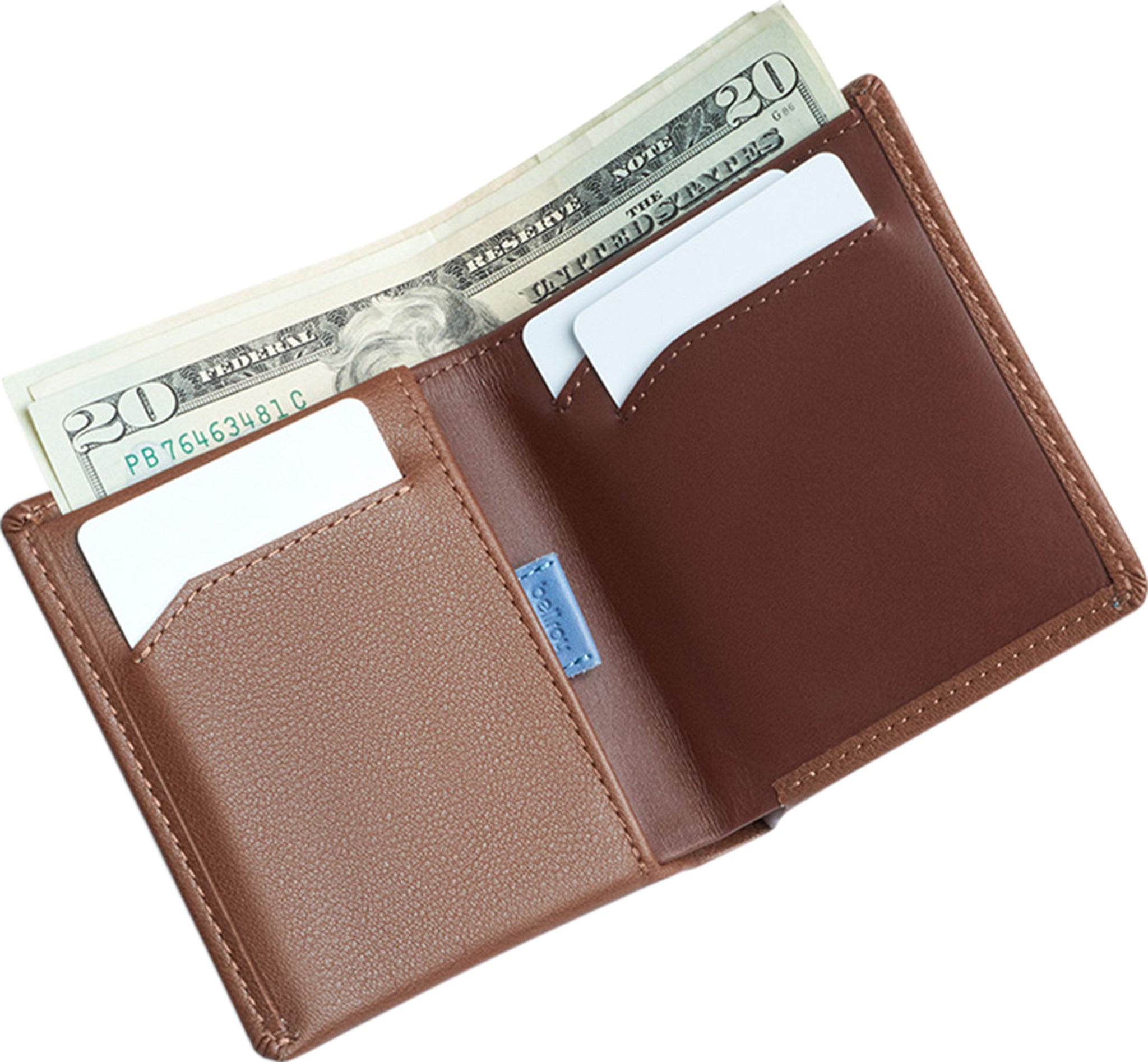 Note Sleeve Leather Wallet - Men's