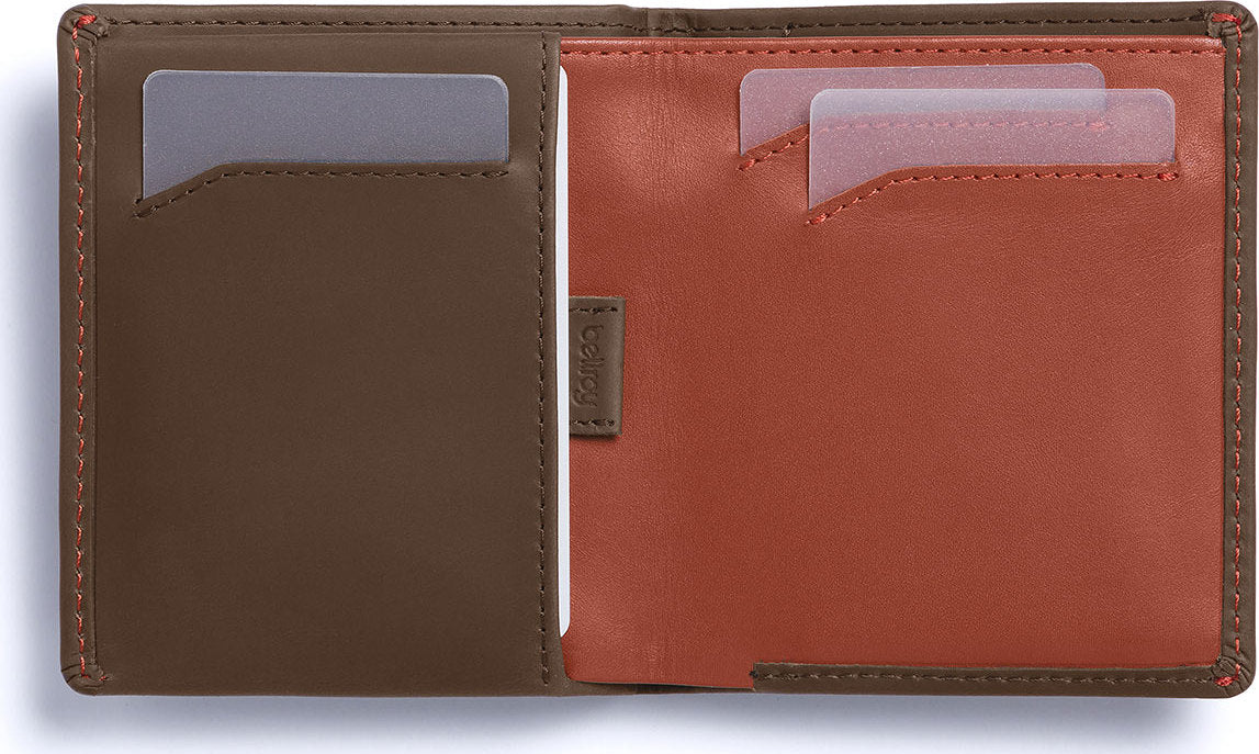 Note Sleeve Leather Wallet - Men's