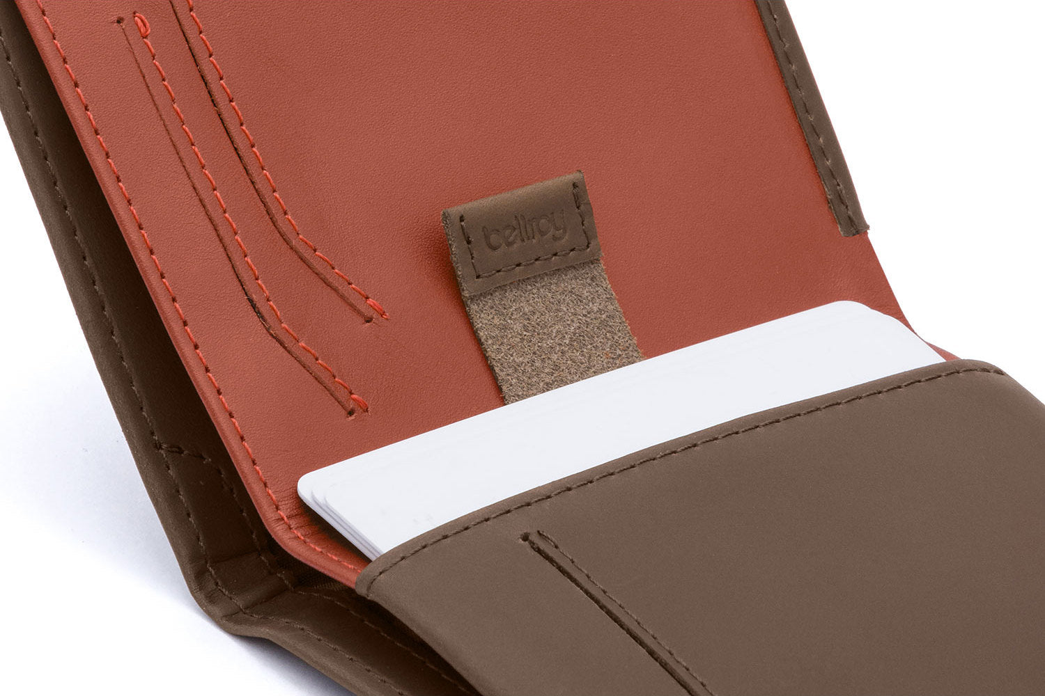 Note Sleeve Leather Wallet - Men's