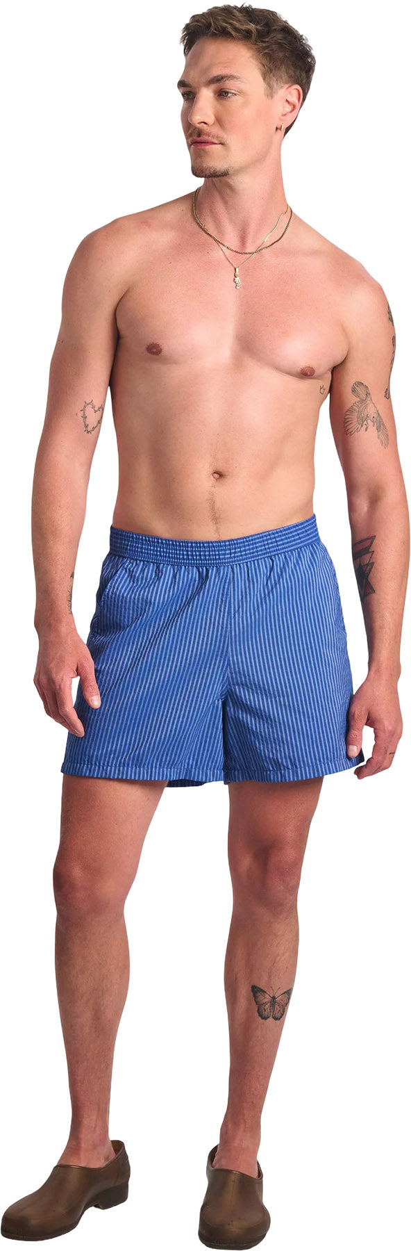 Seersucker Modern Trunk - Men's