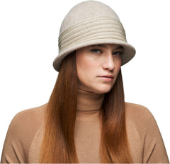 CLARA - SOFT WOOL CLOCHE HAT - Women's