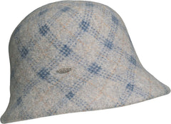 CAMIYAH - JACQUARD PLAID CLOCHE HAT - Women's
