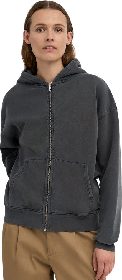 Organic Oversized Zip Hood - Unisex