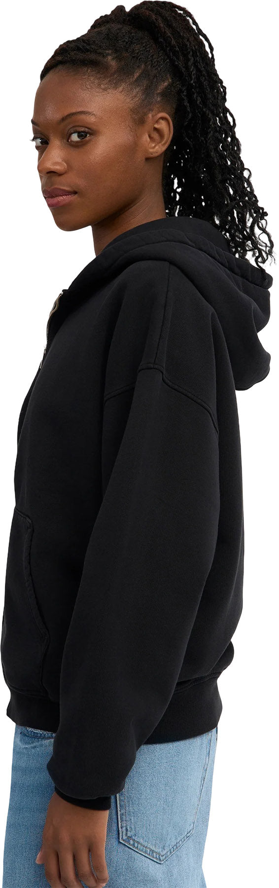 Organic Oversized Zip Hood - Unisex