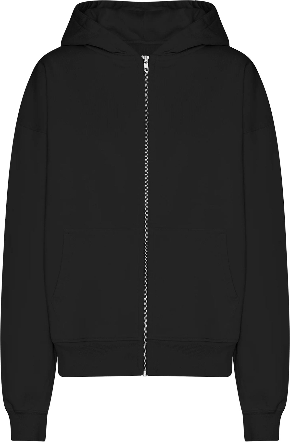 Organic Oversized Zip Hood - Unisex