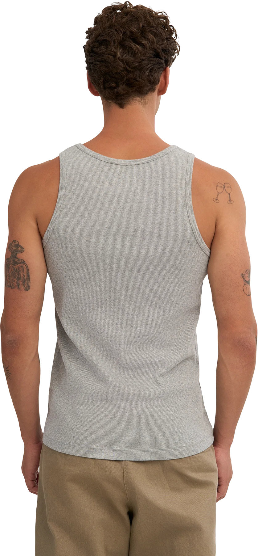 Organic Rib Tank Top - Men's