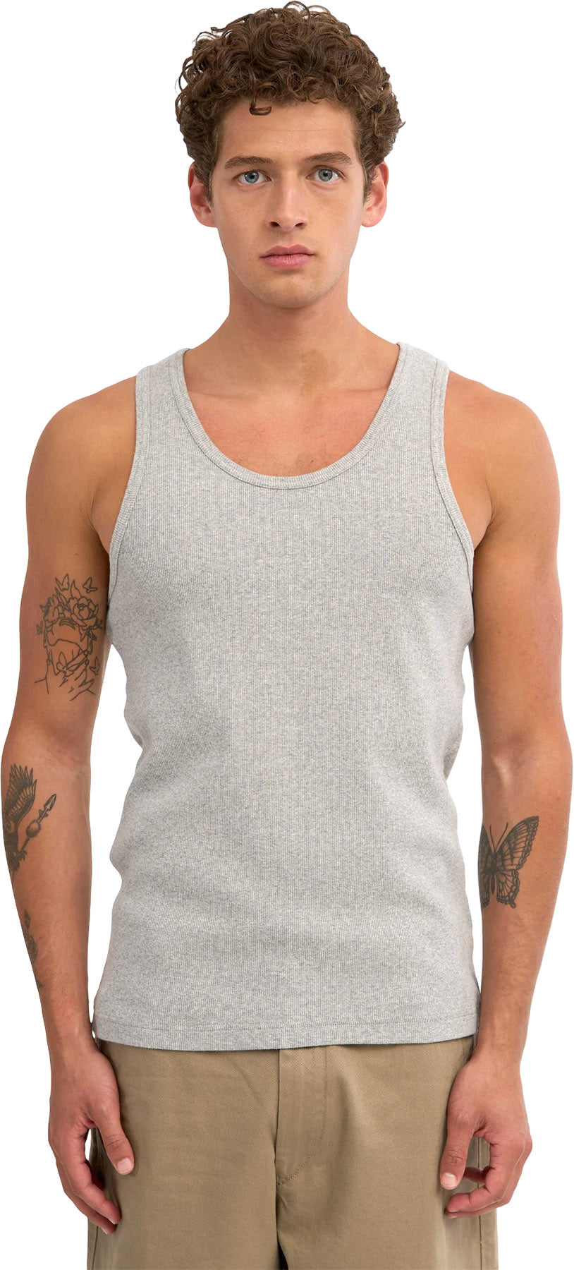 Organic Rib Tank Top - Men's