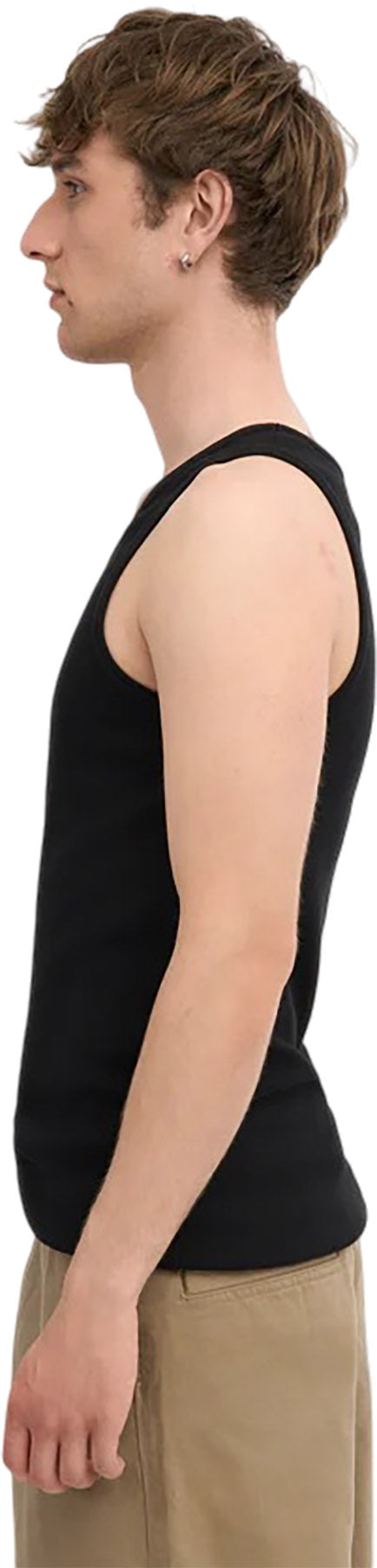 Organic Rib Tank Top - Men's