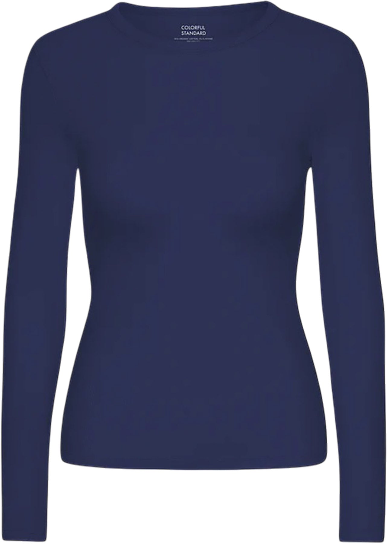 Organic Rib Long Sleeve T-Shirt - Women's