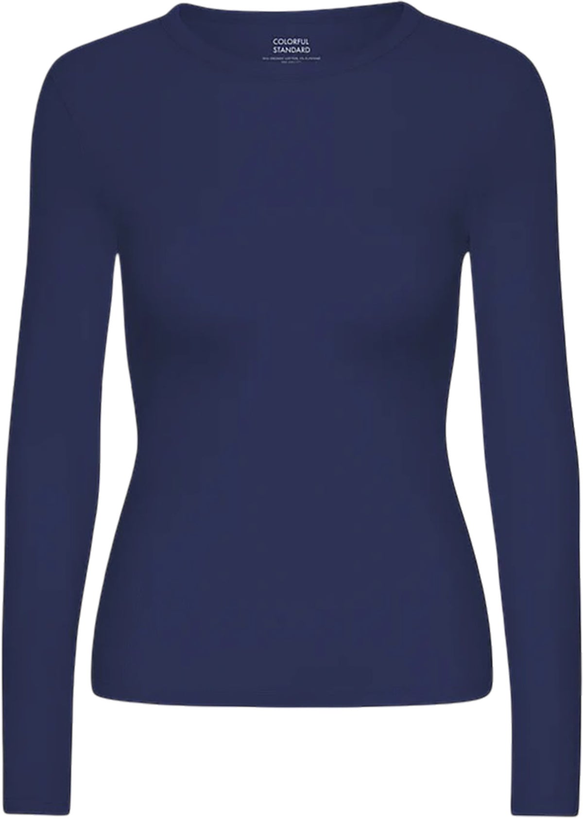 Organic Rib Long Sleeve T-Shirt - Women's