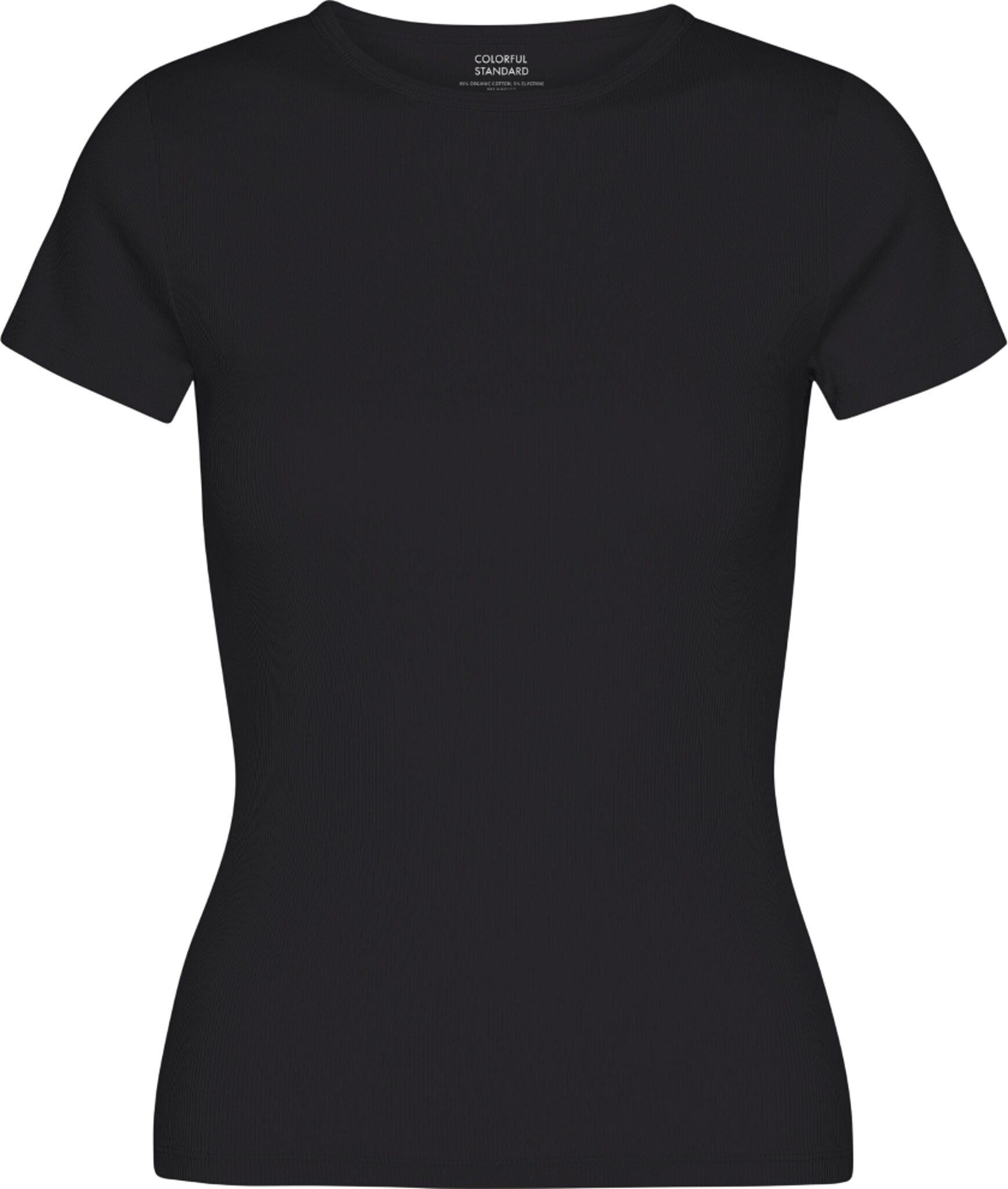 Rib Short Sleeve T-Shirt - Women's