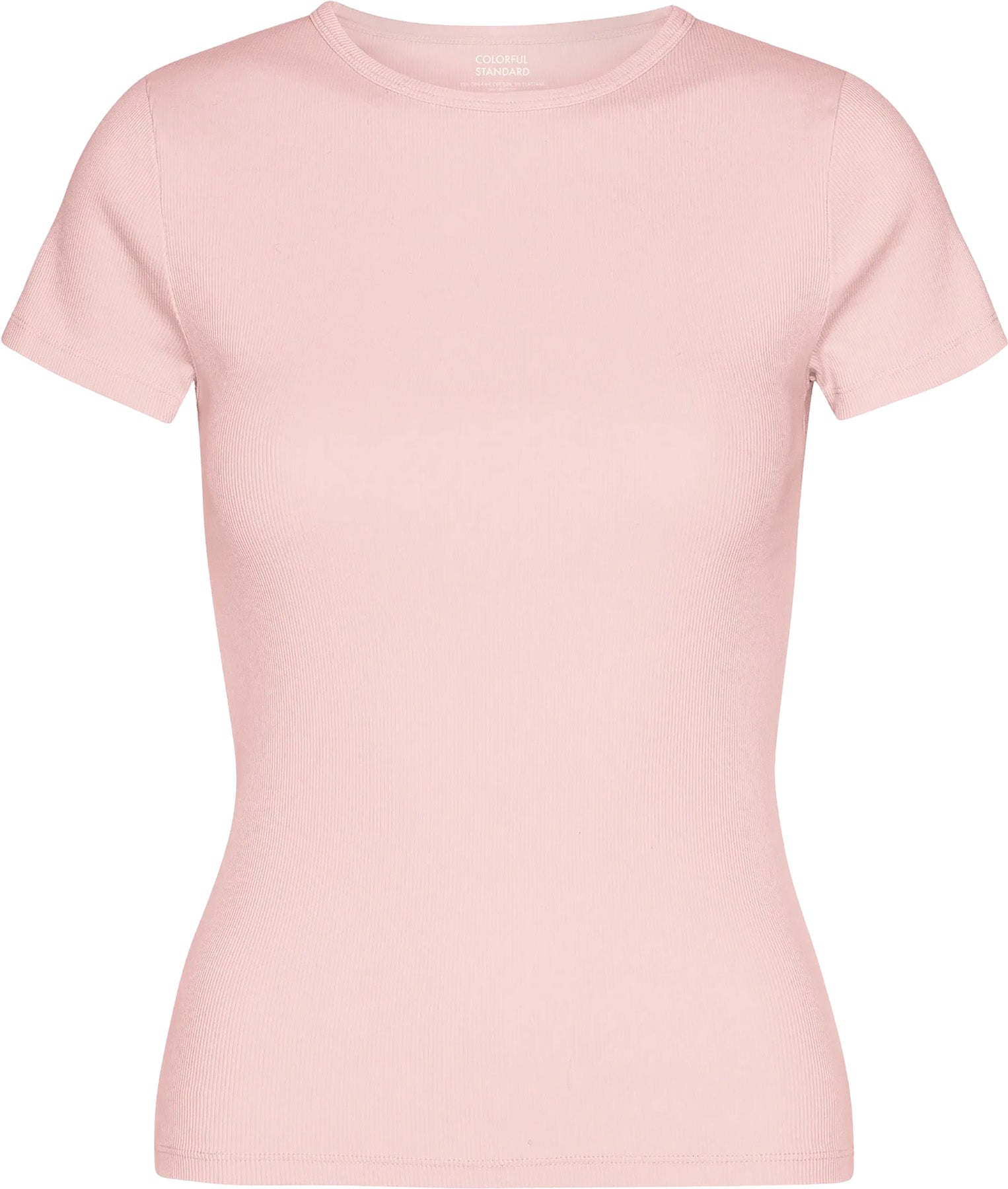 Rib Short Sleeve T-Shirt - Women's