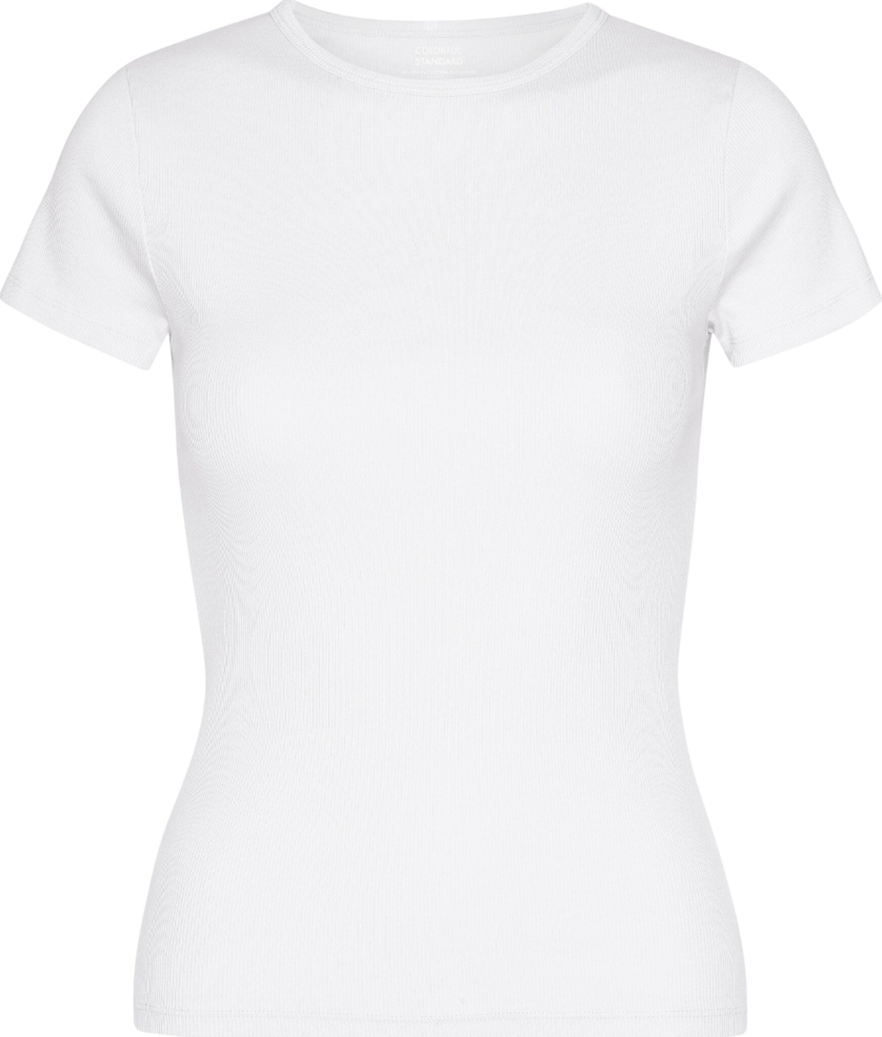 Rib Short Sleeve T-Shirt - Women's