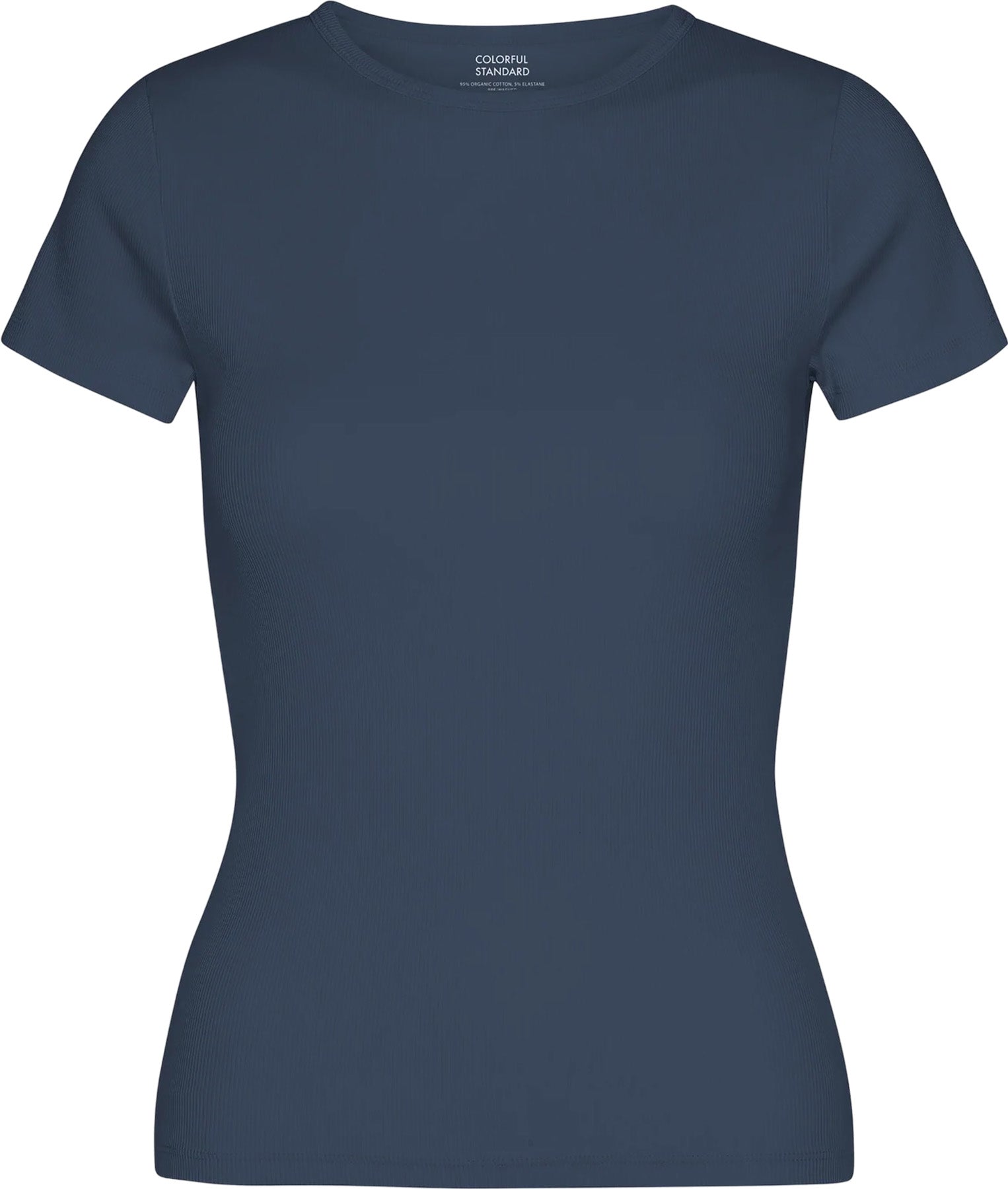 Rib Short Sleeve T-Shirt - Women's
