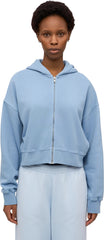 Organic Crop Zip Hood - Women's