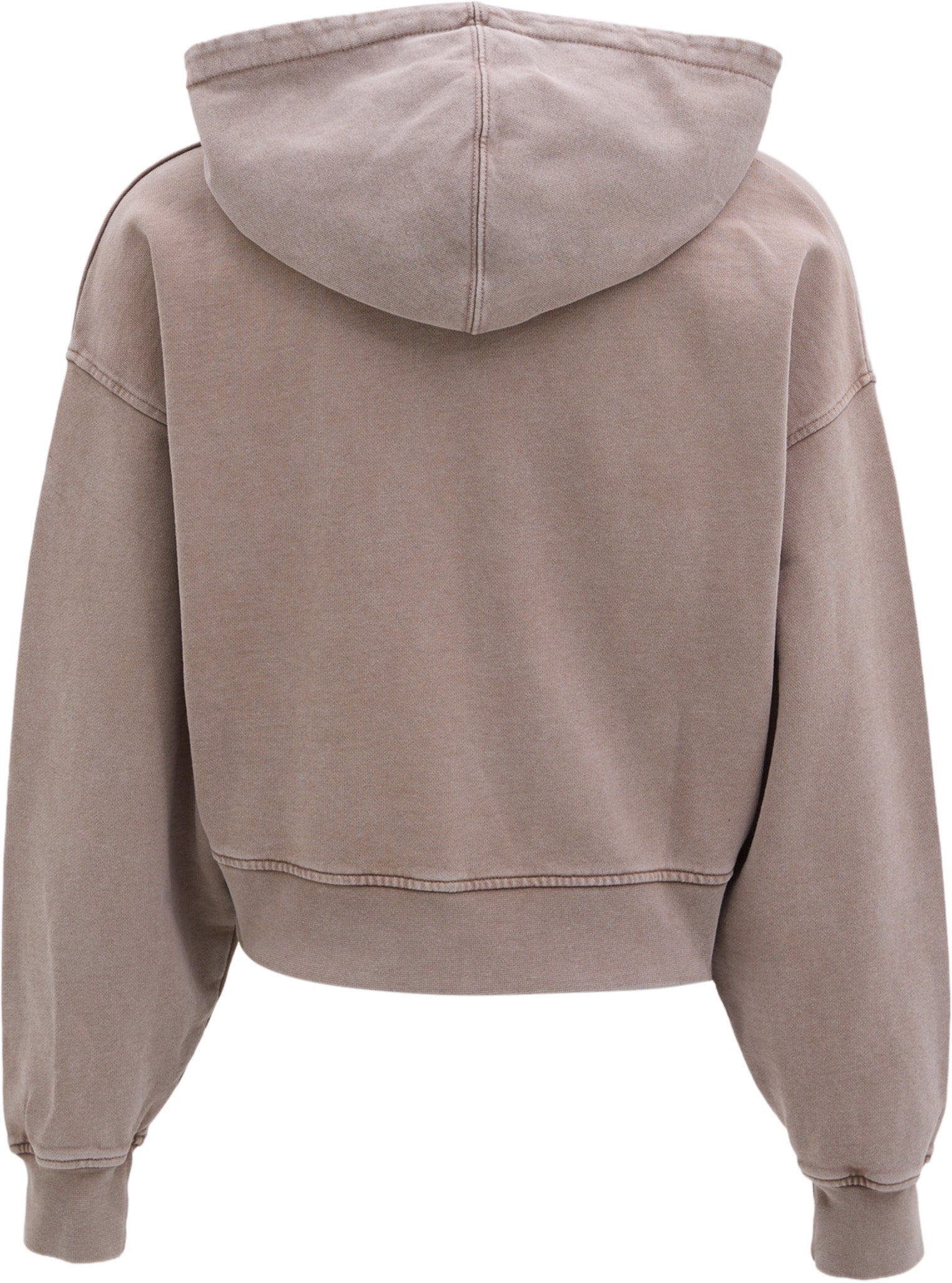 Organic Crop Zip Hood - Women's