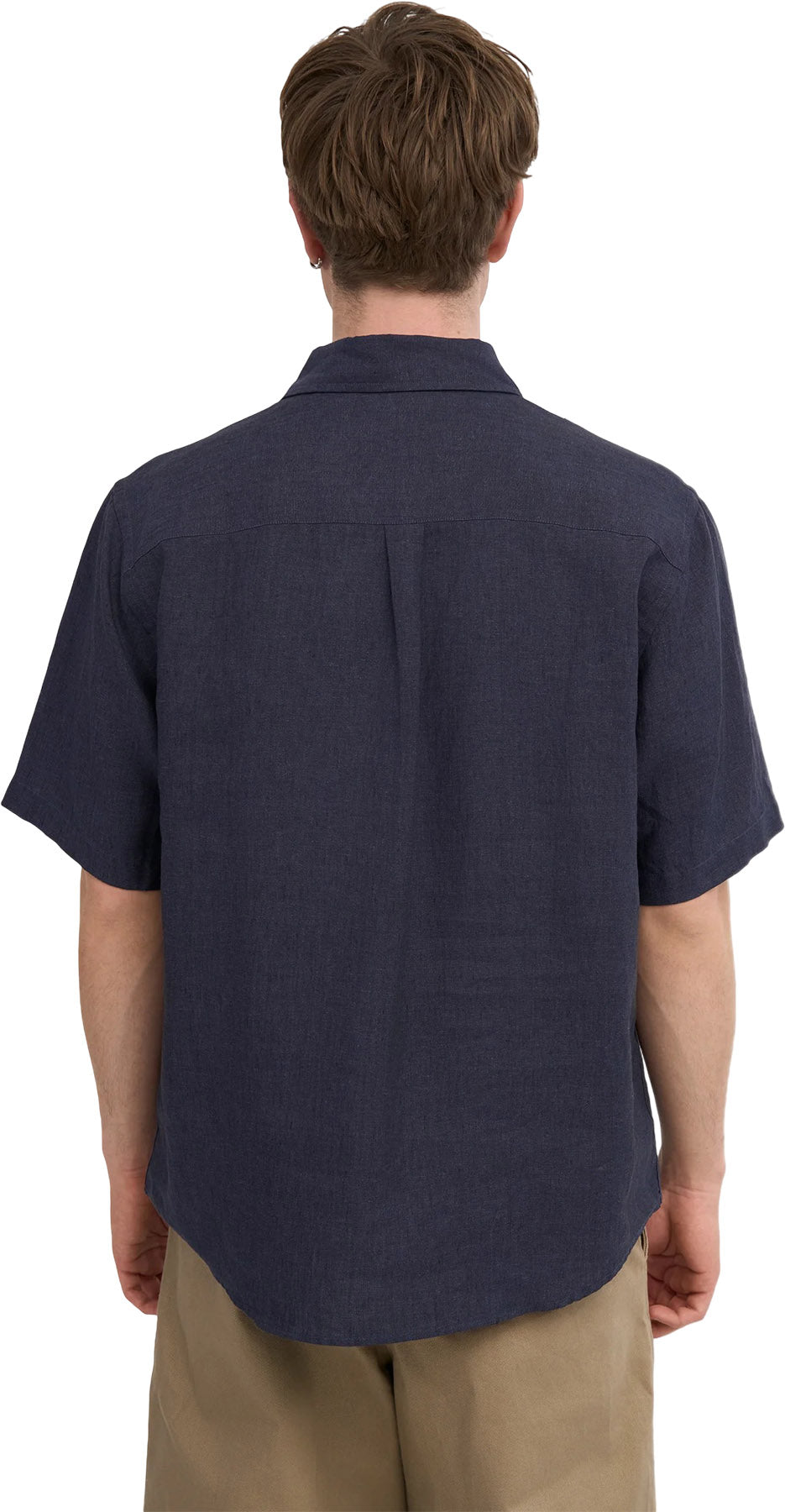 Linen Short Sleeve Shirt - Men's