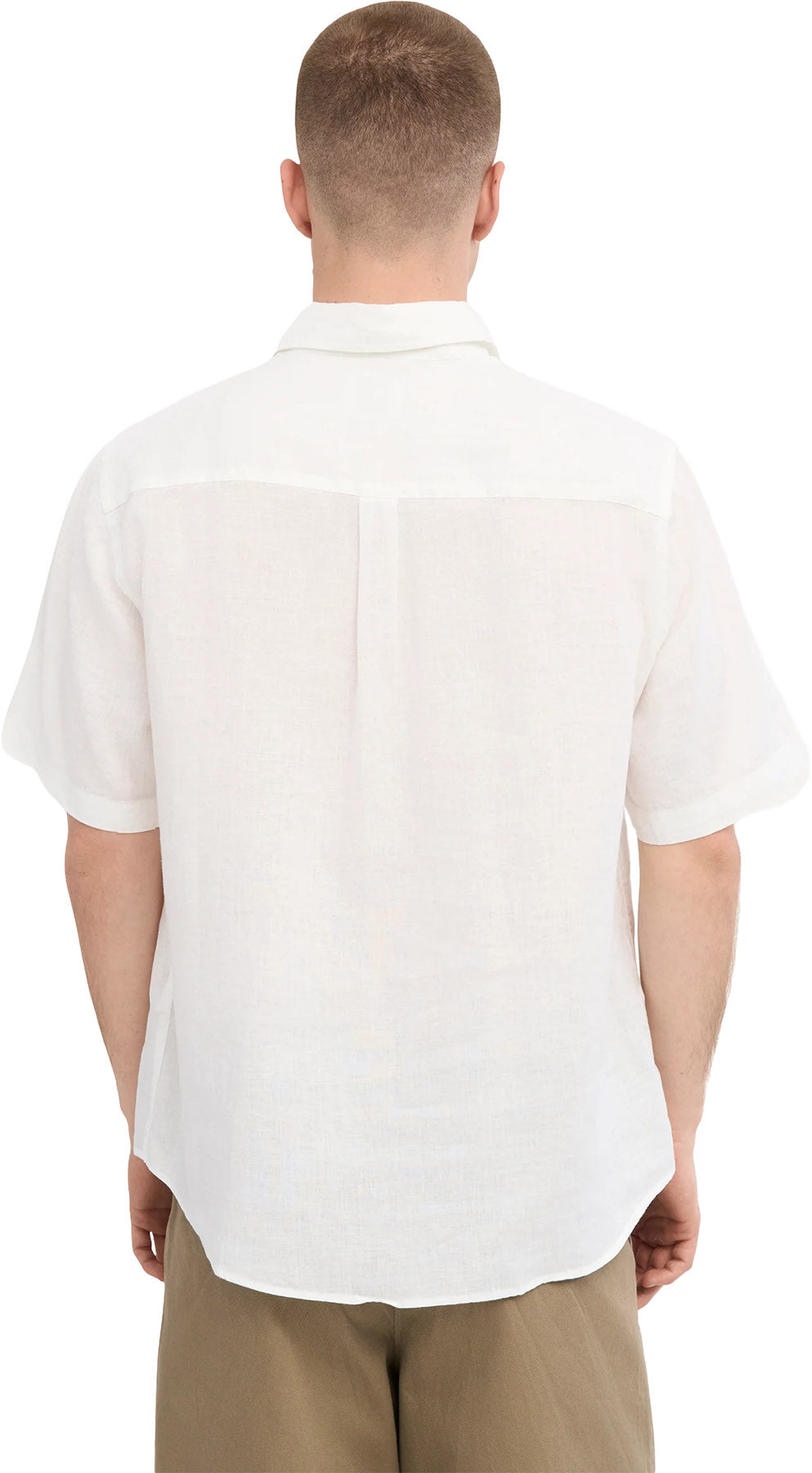 Linen Short Sleeve Shirt - Men's