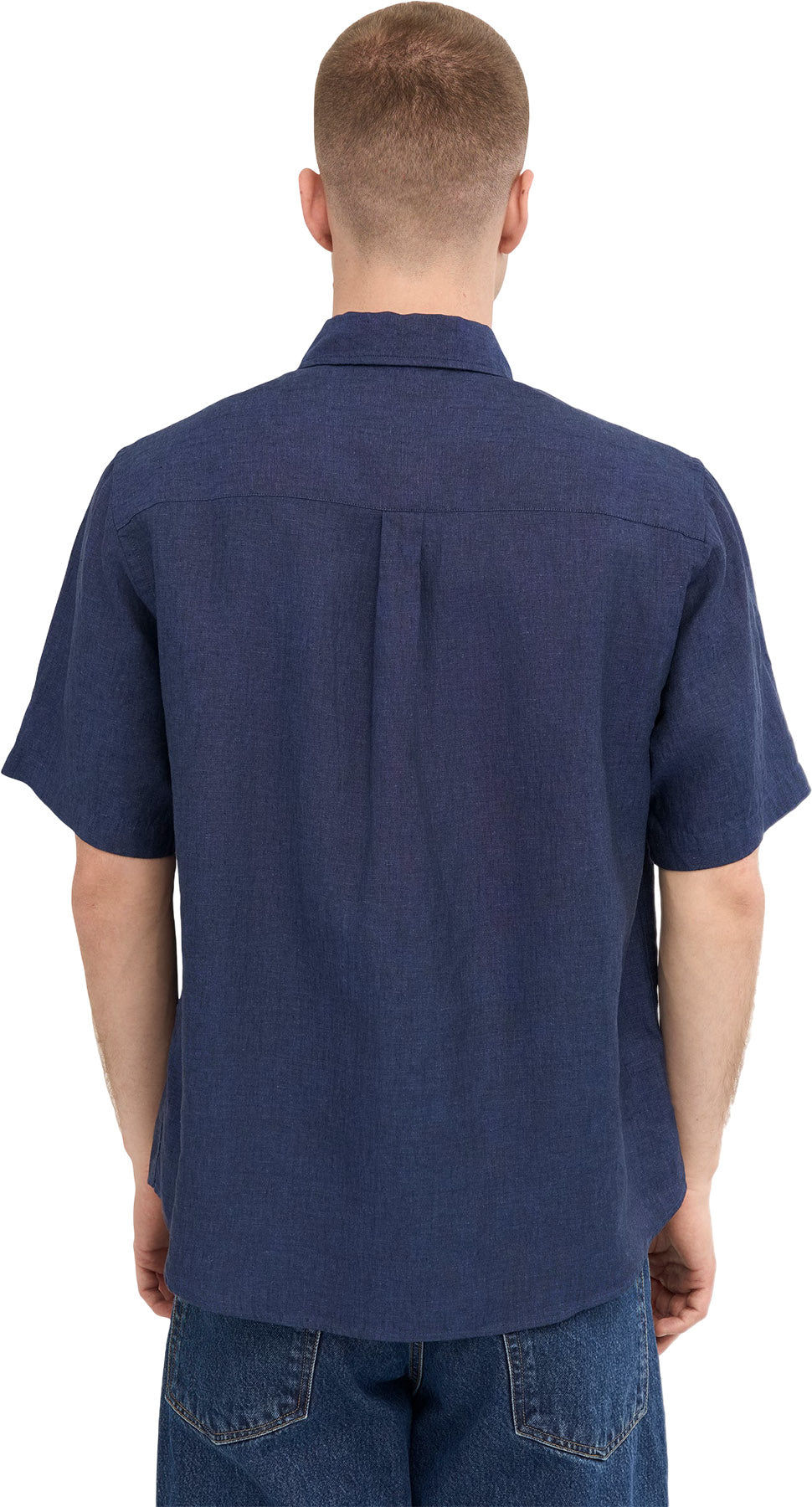 Linen Short Sleeve Shirt - Men's