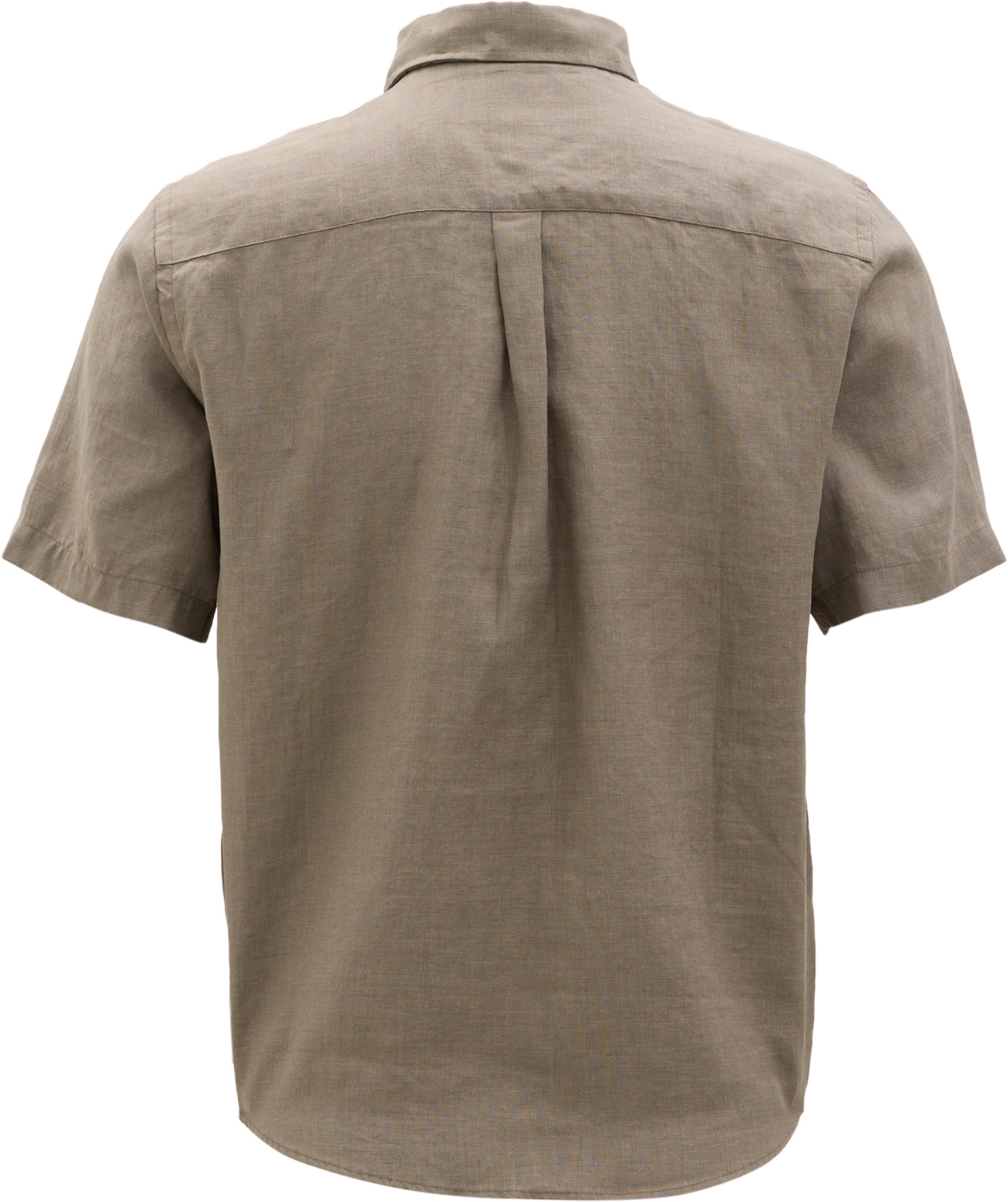 Linen Short Sleeve Shirt - Men's