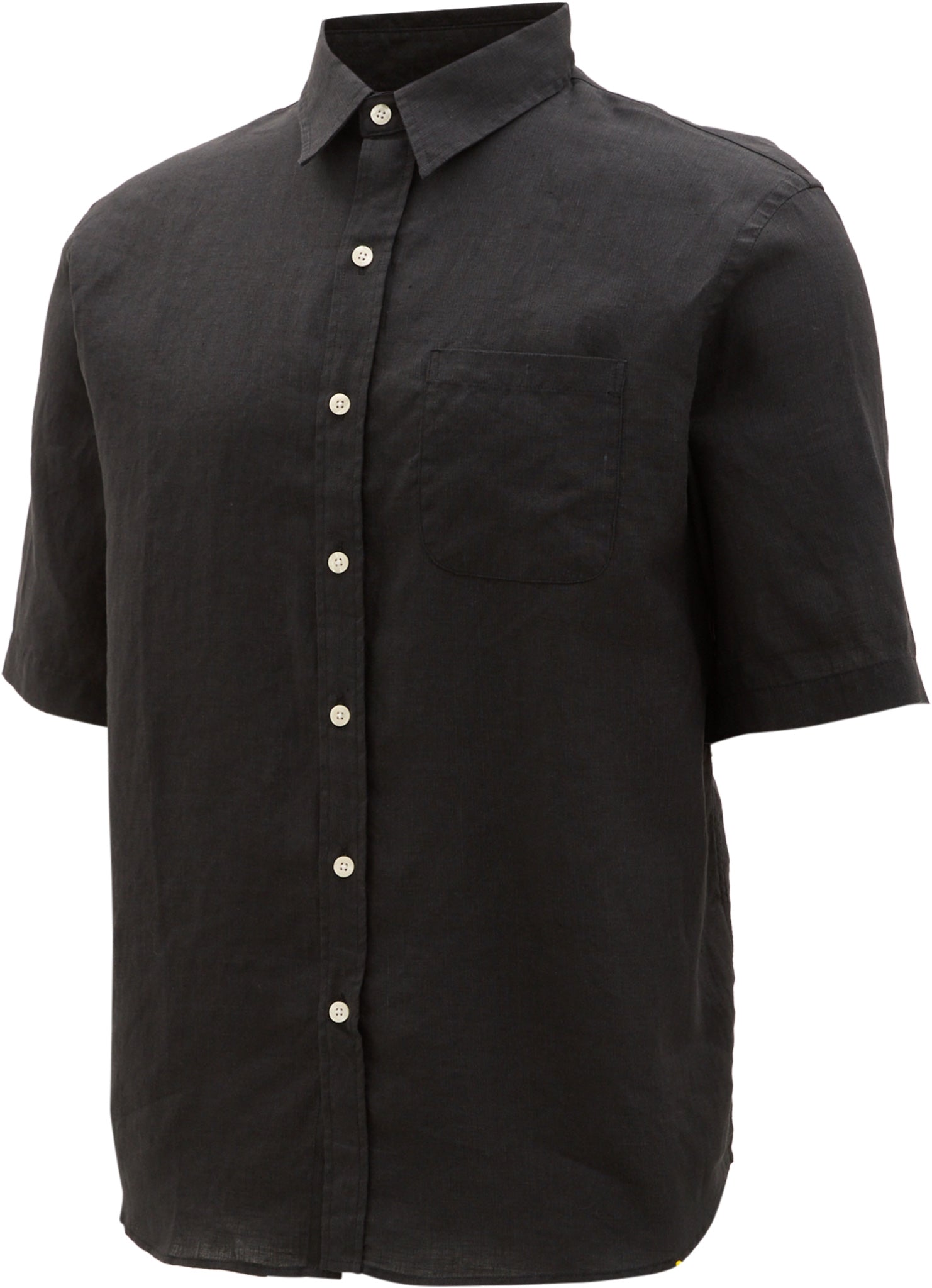 Linen Short Sleeve Shirt - Men's