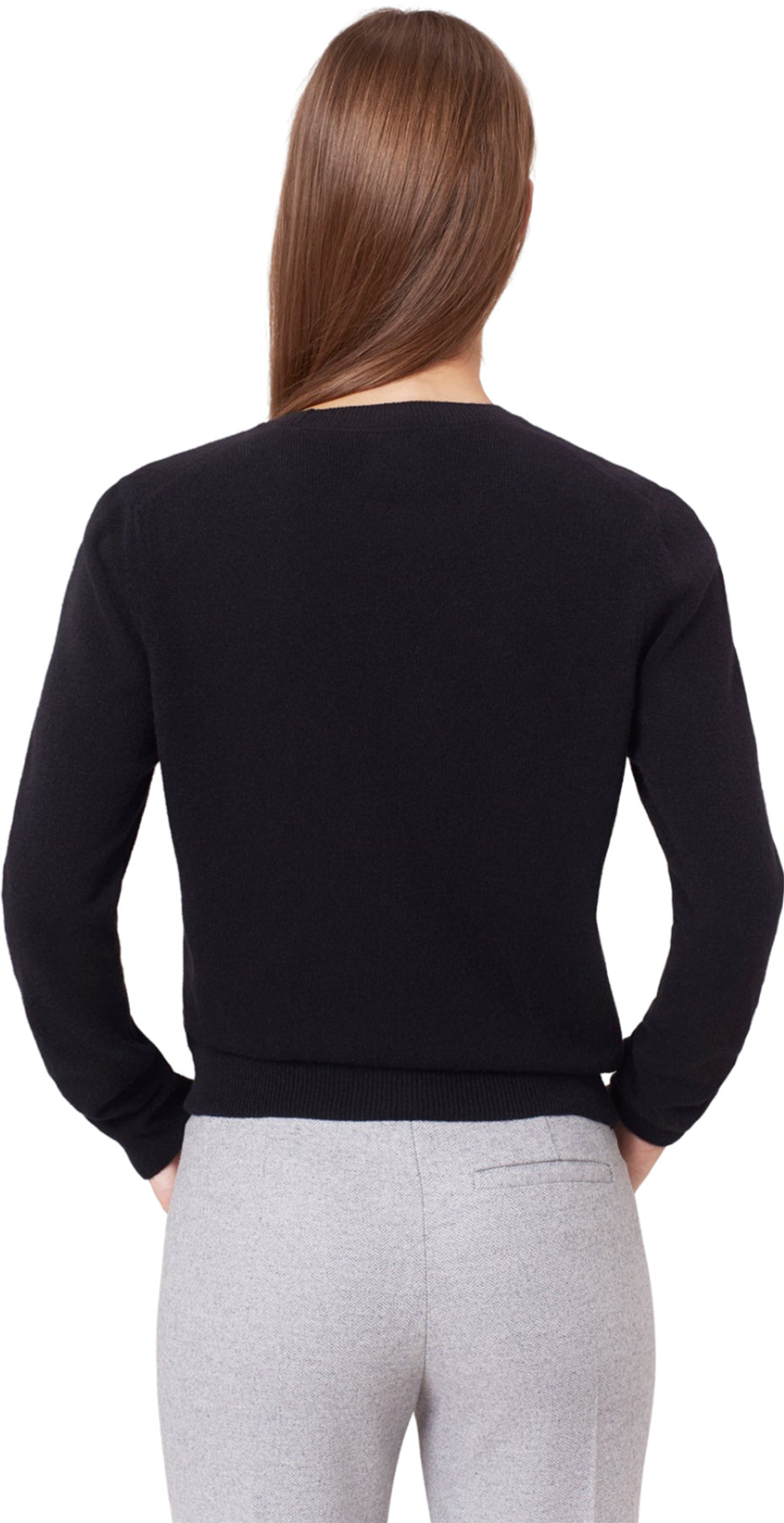 Light Merino Wool Crewneck Jumper - Women's