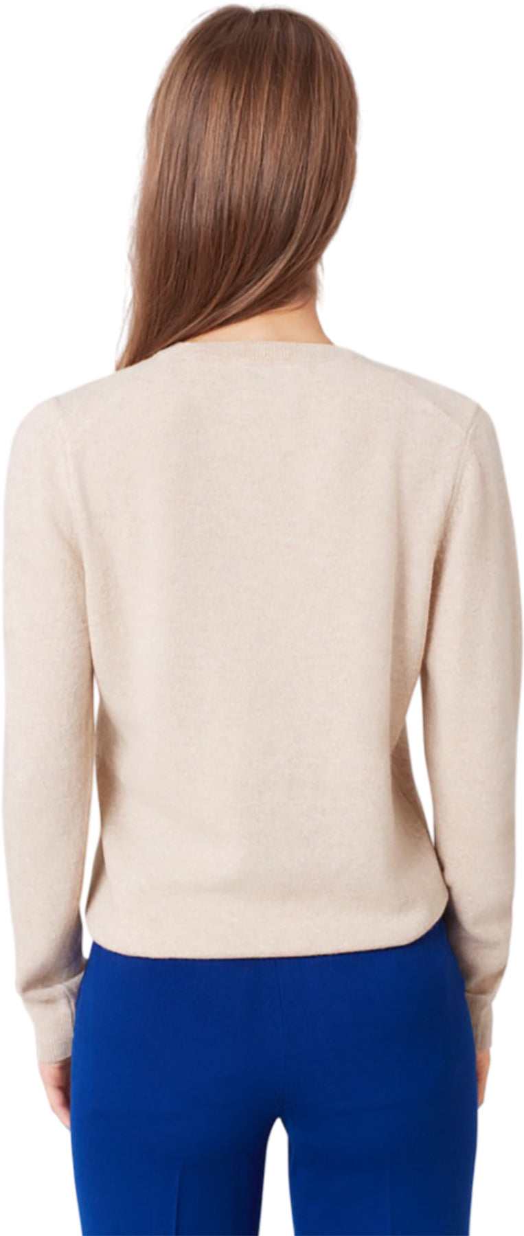 Light Merino Wool Crewneck Jumper - Women's