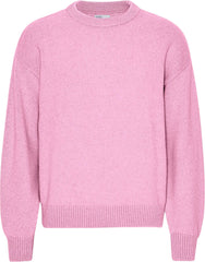 Oversized Merino Wool Crewneck Sweater - Unisex