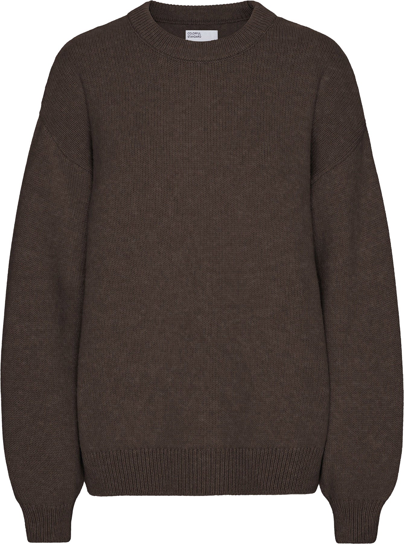 Oversized Merino Wool Crewneck Sweater - Unisex