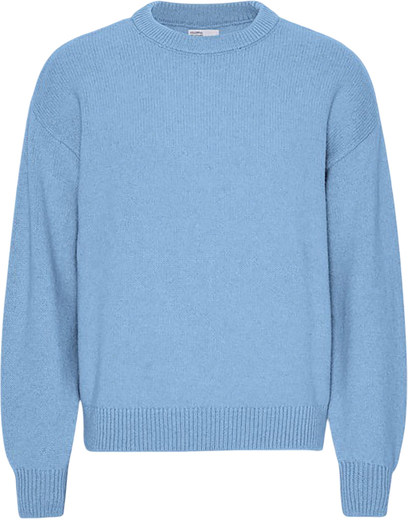 Oversized Merino Wool Crewneck Sweater - Unisex