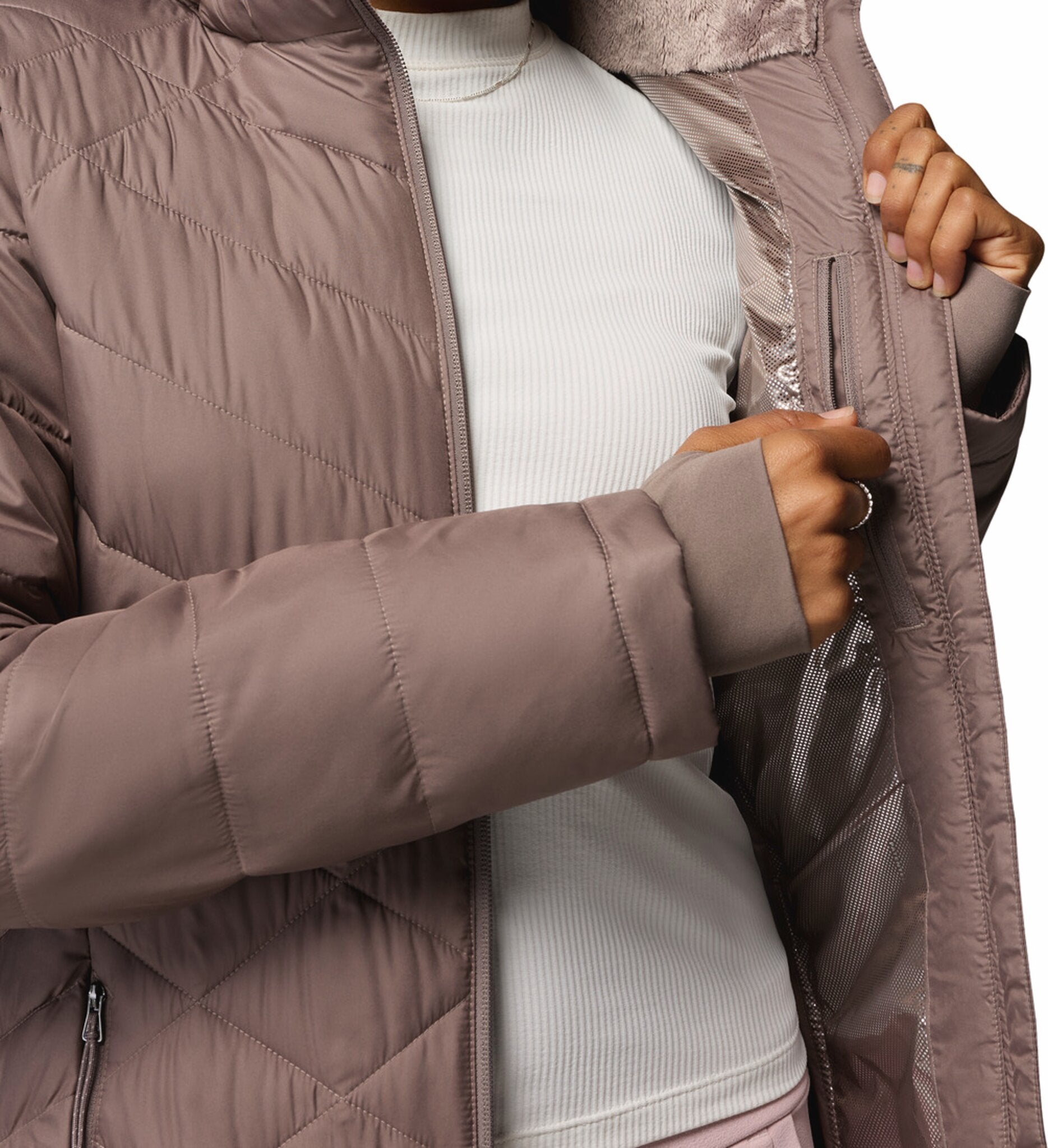 Heavenly Long Hooded Jacket - Women's