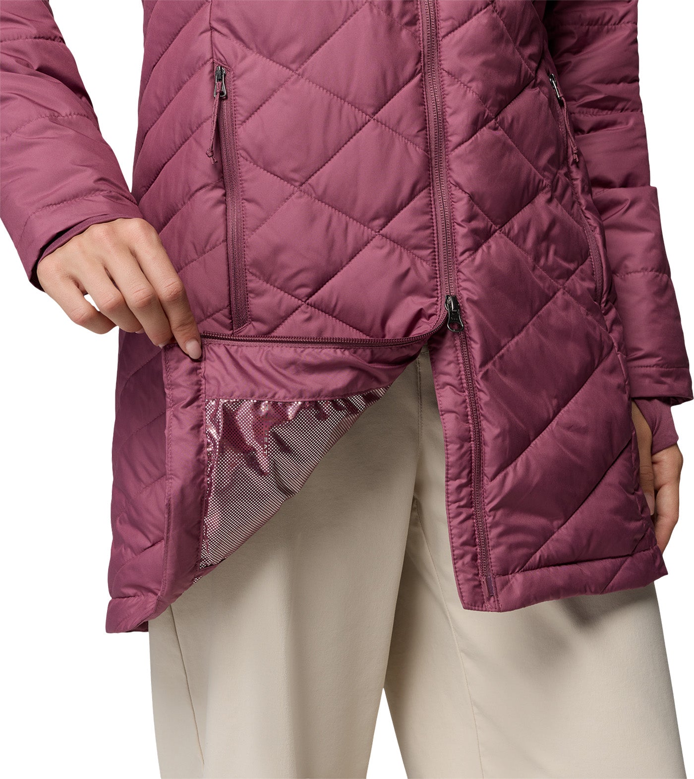 Heavenly Long Hooded Jacket - Women's
