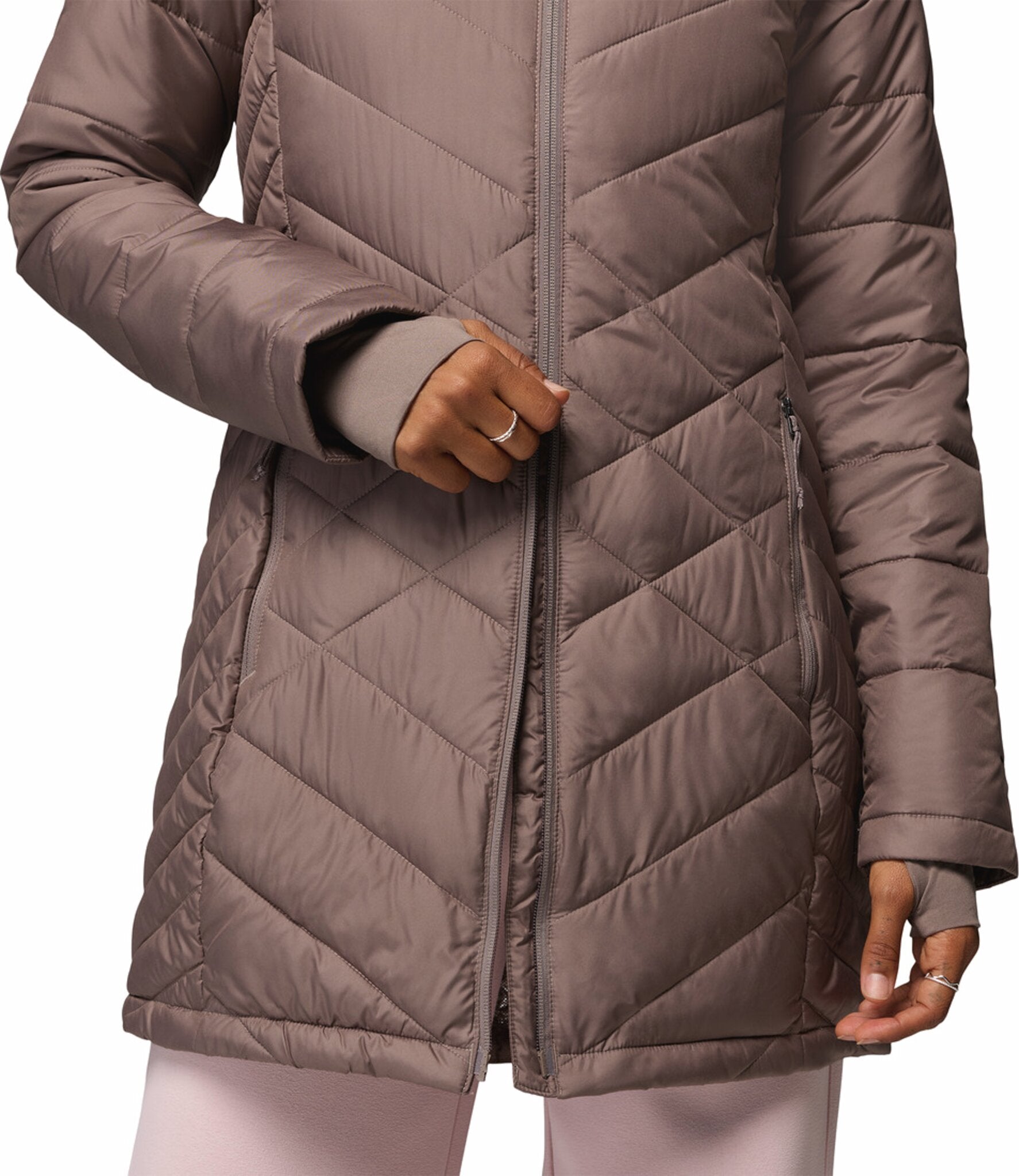 Heavenly Long Hooded Jacket - Women's