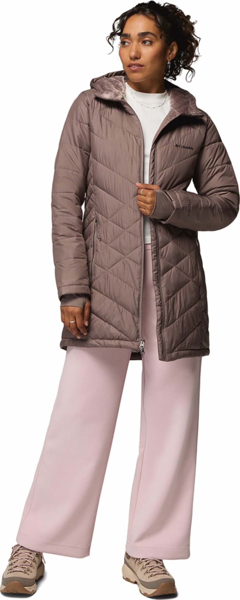 Heavenly Long Hooded Jacket - Women's