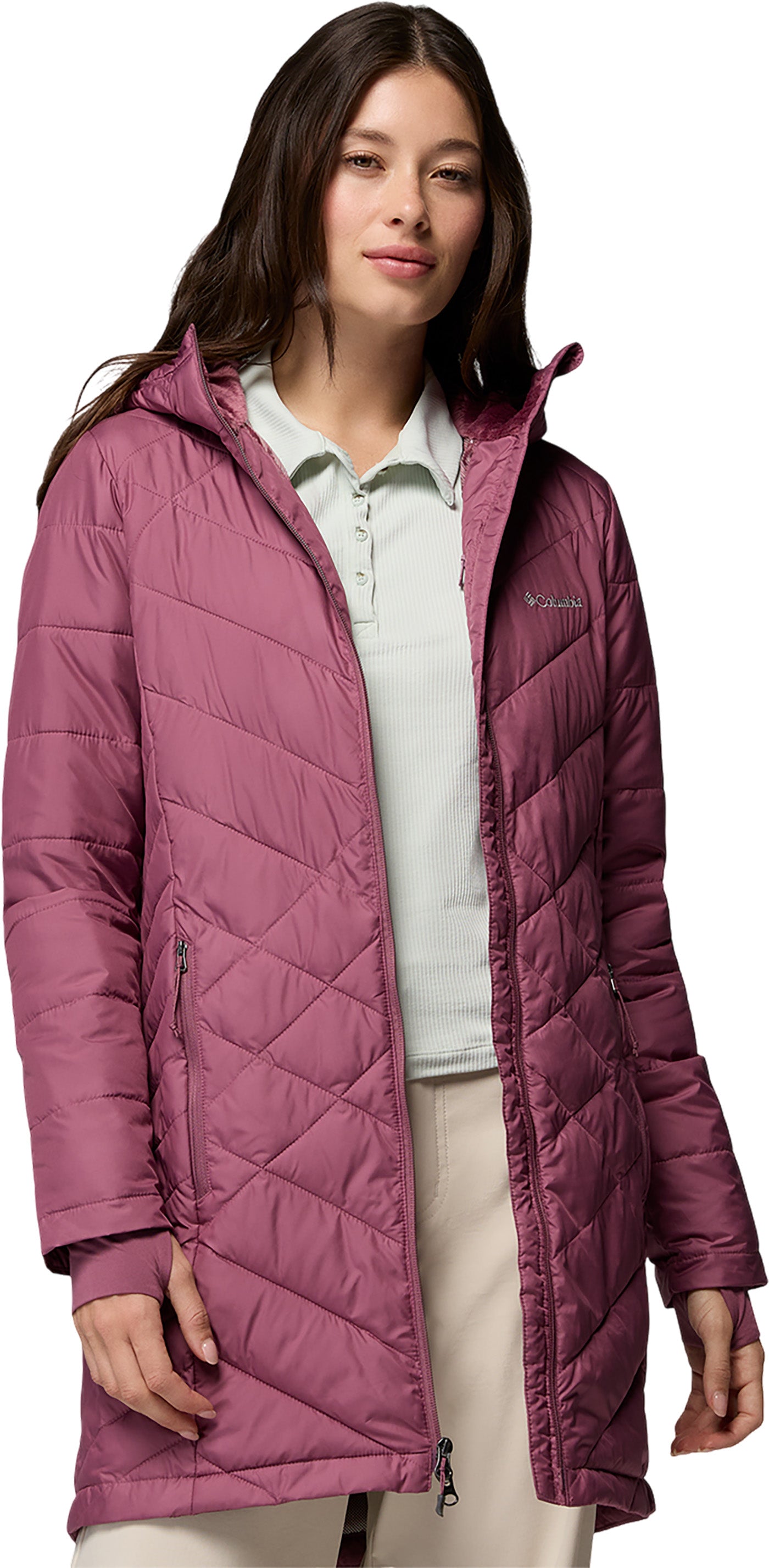 Heavenly Long Hooded Jacket - Women's
