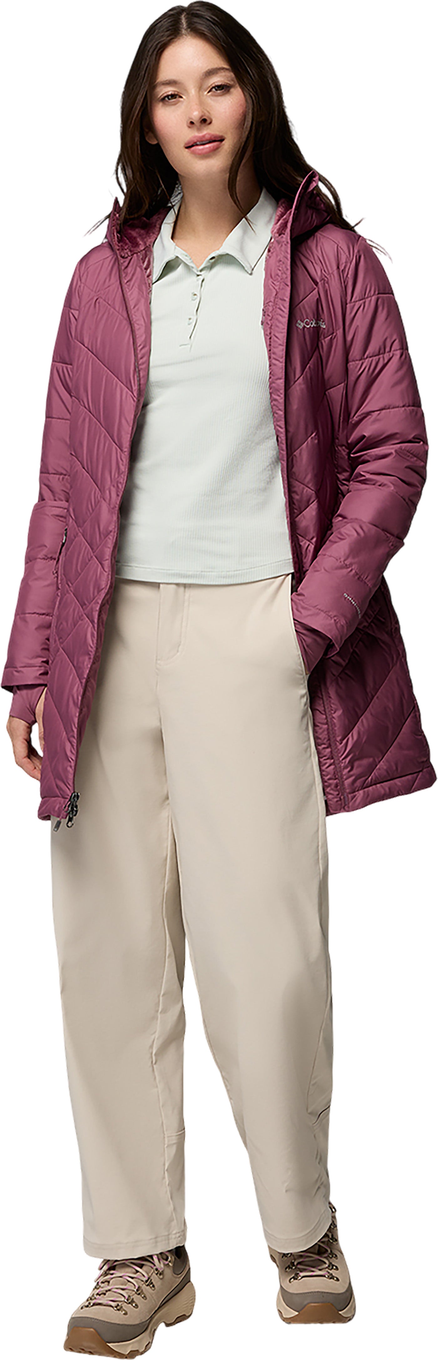 Heavenly Long Hooded Jacket - Women's
