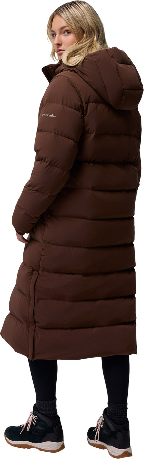 Amaze Puff Long Hooded Jacket - Women's