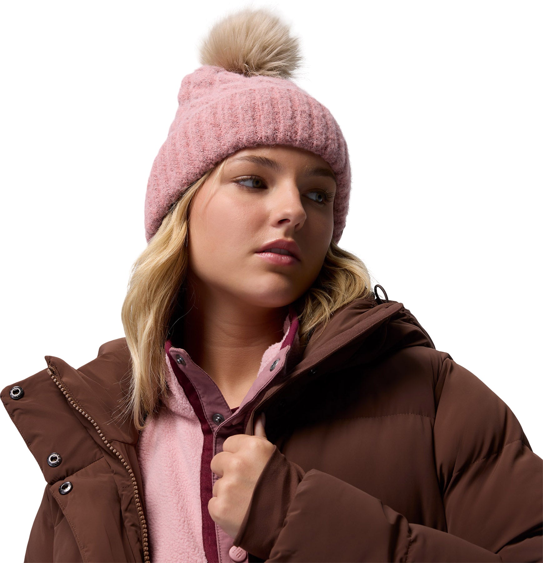 Amaze Puff Long Hooded Jacket - Women's