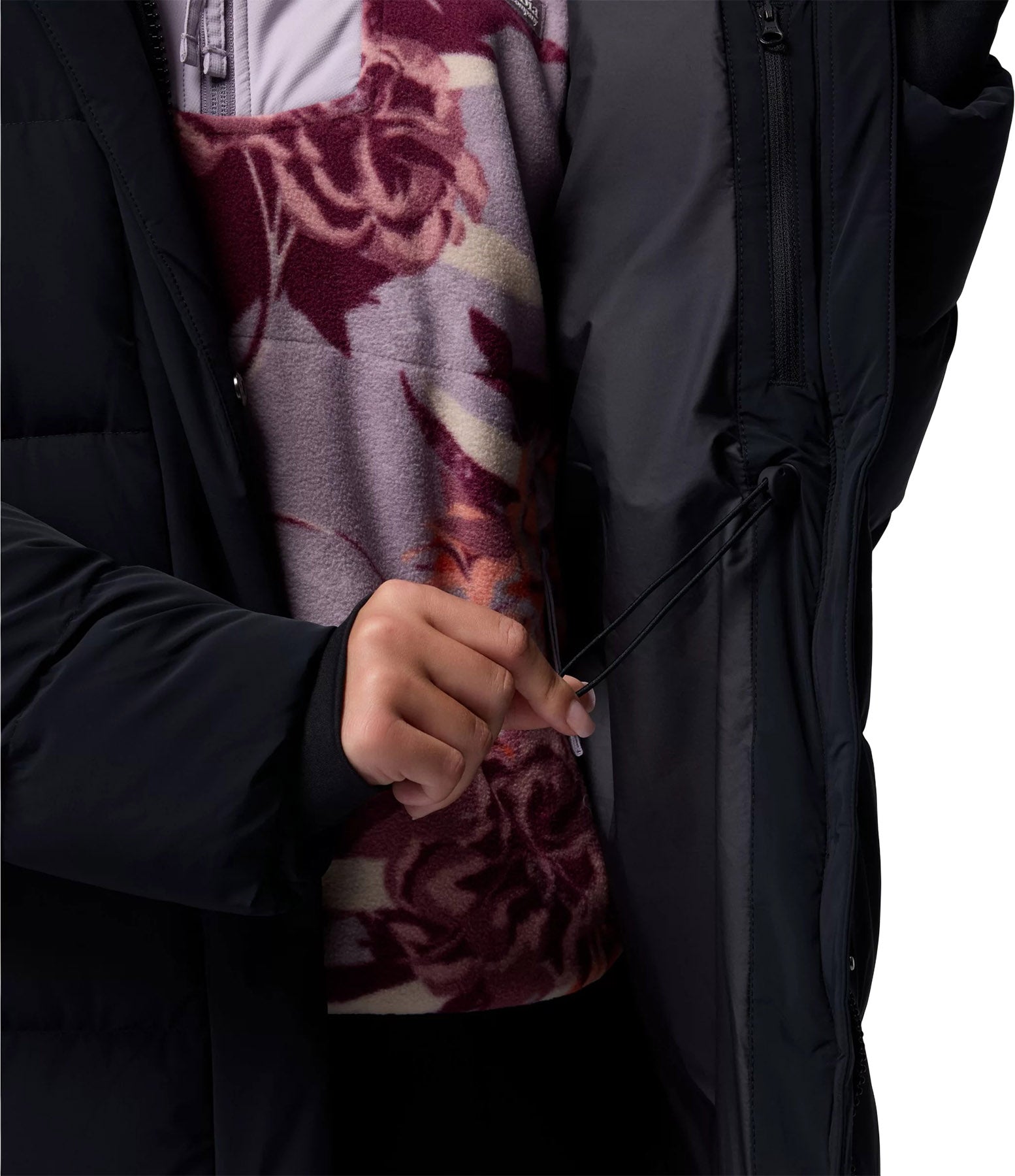 Amaze Puff Long Hooded Jacket - Women's