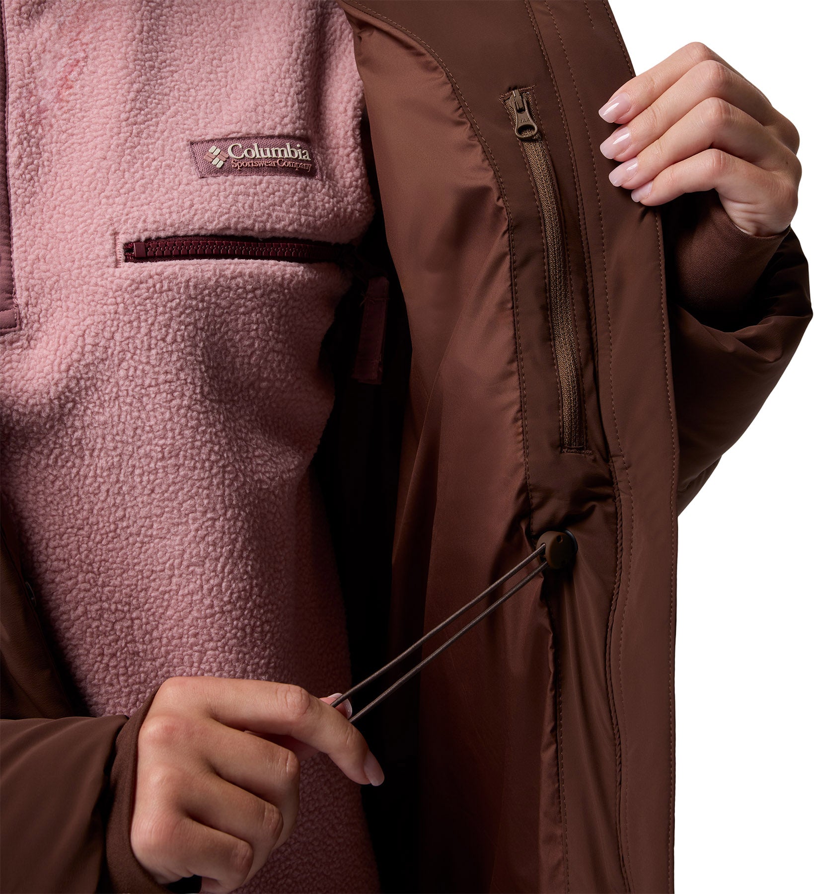 Amaze Puff Long Hooded Jacket - Women's