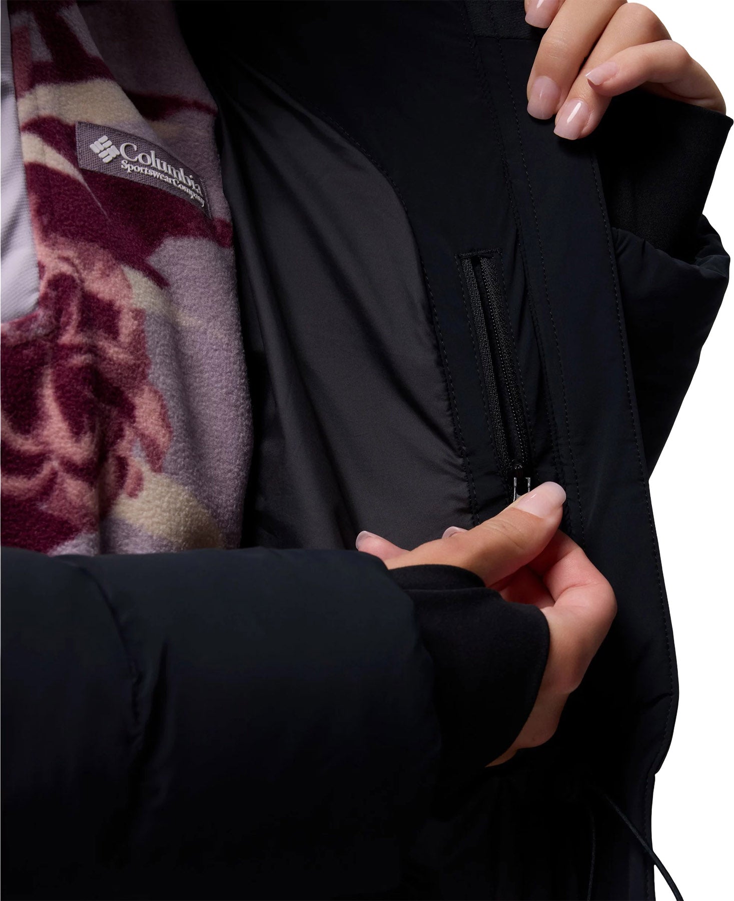 Amaze Puff Long Hooded Jacket - Women's