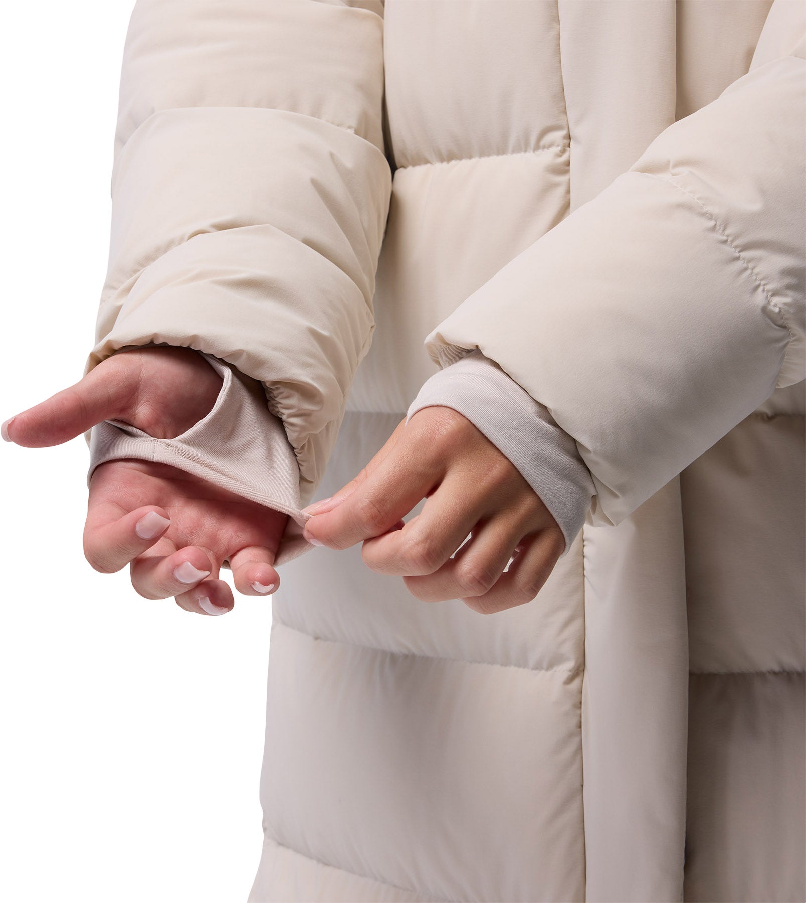 Amaze Puff Long Hooded Jacket - Women's